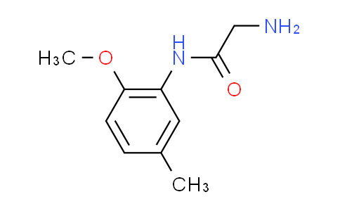 CAS No. 887359-06-0, N~1~-(2-methoxy-5-methylphenyl)glycinamide