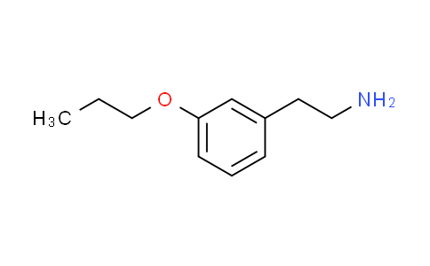 CAS No. 103686-13-1, 2-(3-propoxyphenyl)ethanamine