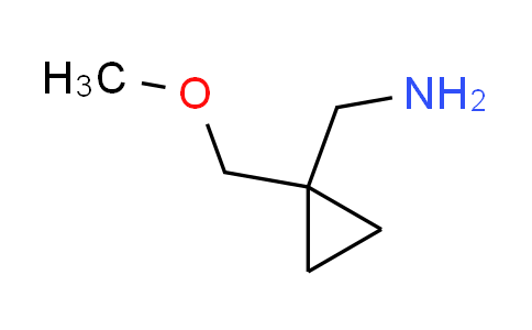 CAS No. 883311-83-9, 1-[1-(methoxymethyl)cyclopropyl]methanamine