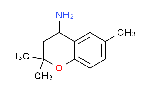 CAS No. 112225-62-4, (2,2,6-trimethyl-3,4-dihydro-2H-chromen-4-yl)amine