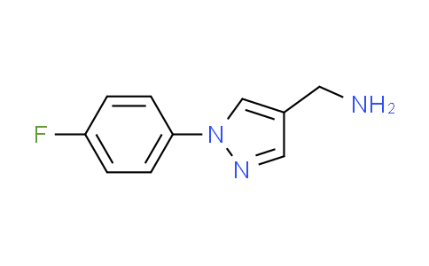CAS No. 1134695-22-9, 1-[1-(4-fluorophenyl)-1H-pyrazol-4-yl]methanamine