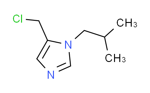 CAS No. 781599-92-6, 5-(chloromethyl)-1-isobutyl-1H-imidazole