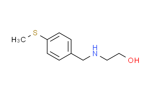 CAS No. 774556-23-9, 2-{[4-(methylthio)benzyl]amino}ethanol