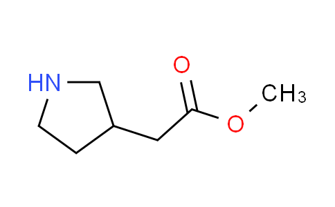 CAS No. 95274-14-9, methyl 3-pyrrolidinylacetate