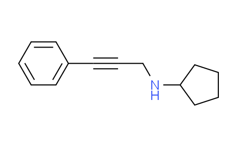 CAS No. 880804-47-7, N-(3-phenyl-2-propyn-1-yl)cyclopentanamine