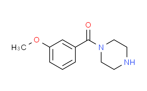 CAS No. 100939-89-7, 1-(3-methoxybenzoyl)piperazine