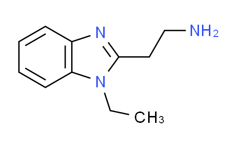 CAS No. 910395-61-8, 2-(1-ethyl-1H-benzimidazol-2-yl)ethanamine