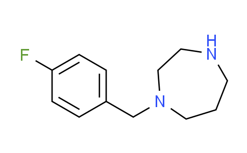 CAS No. 76141-89-4, 1-(4-fluorobenzyl)-1,4-diazepane