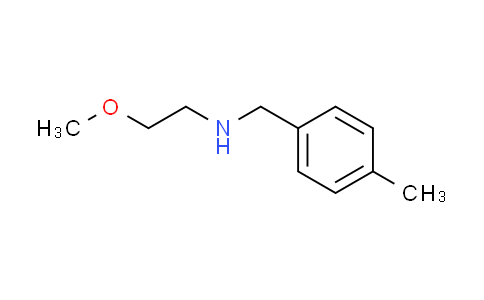 CAS No. 827328-61-0, (2-methoxyethyl)(4-methylbenzyl)amine