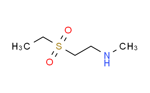 CAS No. 128696-32-2, 2-(ethylsulfonyl)-N-methylethanamine