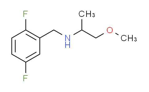 CAS No. 355814-29-8, (2,5-difluorobenzyl)(2-methoxy-1-methylethyl)amine