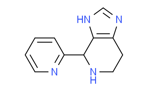 CAS No. 887405-39-2, 4-pyridin-2-yl-4,5,6,7-tetrahydro-3H-imidazo[4,5-c]pyridine
