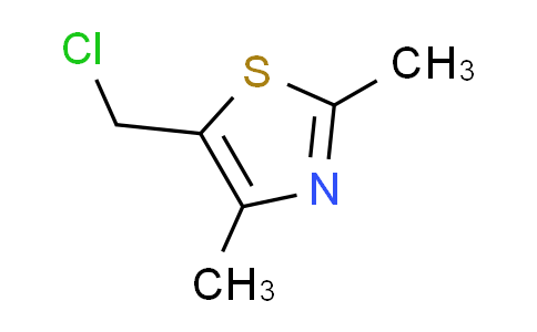 CAS No. 98134-35-1, 5-(chloromethyl)-2,4-dimethyl-1,3-thiazole