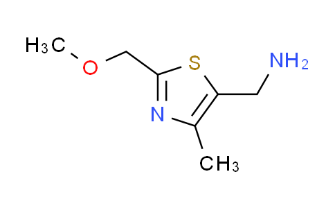 CAS No. 1119452-01-5, 1-[2-(methoxymethyl)-4-methyl-1,3-thiazol-5-yl]methanamine