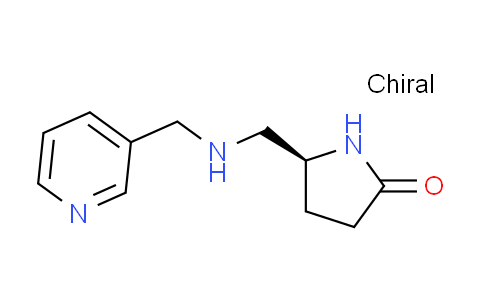 CAS No. 1609430-36-5, (5S)-5-{[(pyridin-3-ylmethyl)amino]methyl}pyrrolidin-2-one