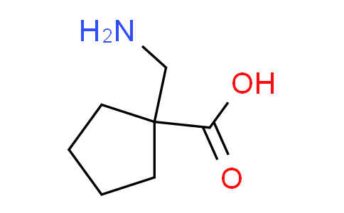 CAS No. 102074-43-1, 1-(aminomethyl)cyclopentanecarboxylic acid