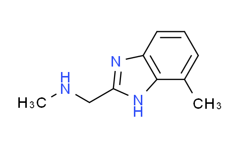 CAS No. 193534-35-9, N-methyl-1-(7-methyl-1H-benzimidazol-2-yl)methanamine