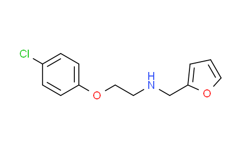 CAS No. 433947-84-3, 2-(4-chlorophenoxy)-N-(2-furylmethyl)ethanamine