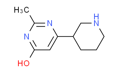 CAS No. 1177316-76-5, 2-methyl-6-(3-piperidinyl)-4-pyrimidinol
