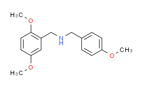 CAS No. 355816-10-3, (2,5-dimethoxybenzyl)(4-methoxybenzyl)amine