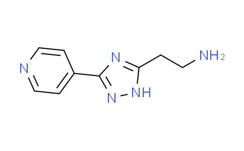 CAS No. 933716-01-9, 2-(3-pyridin-4-yl-1H-1,2,4-triazol-5-yl)ethanamine