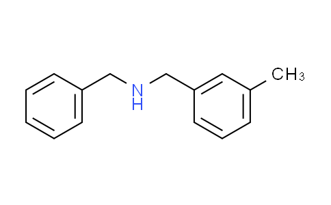 CAS No. 15429-17-1, N-benzyl-1-(3-methylphenyl)methanamine
