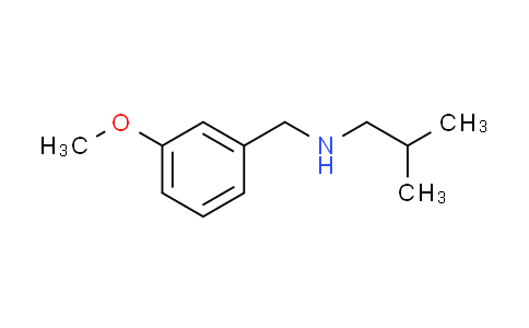 CAS No. 893576-11-9, N-(3-methoxybenzyl)-2-methyl-1-propanamine