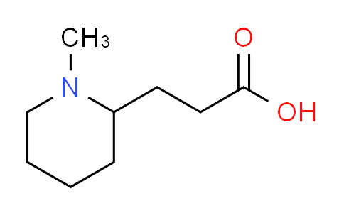 CAS No. 103039-93-6, 3-(1-methylpiperidin-2-yl)propanoic acid
