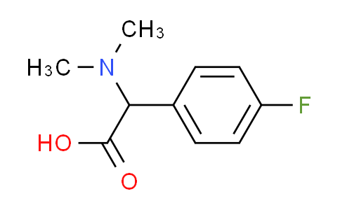 CAS No. 868151-37-5, (dimethylamino)(4-fluorophenyl)acetic acid