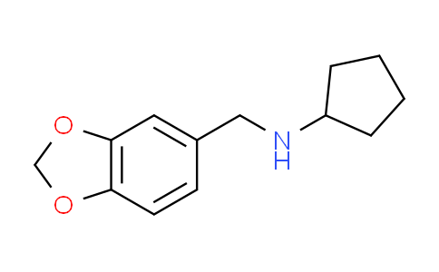 CAS No. 114413-77-3, (1,3-benzodioxol-5-ylmethyl)cyclopentylamine