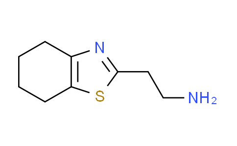 CAS No. 642078-29-3, 2-(4,5,6,7-tetrahydro-1,3-benzothiazol-2-yl)ethanamine