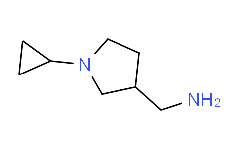 CAS No. 1017474-07-5, 1-(1-cyclopropyl-3-pyrrolidinyl)methanamine