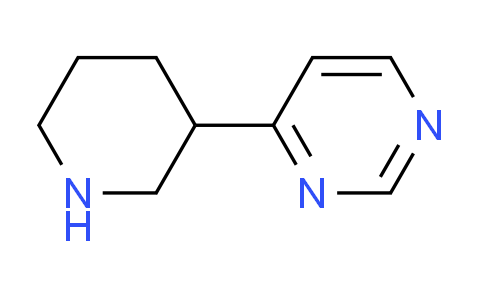 CAS No. 1185194-36-8, 4-(3-piperidinyl)pyrimidine