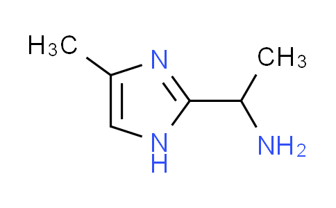 CAS No. 1156884-70-6, 1-(4-methyl-1H-imidazol-2-yl)ethanamine