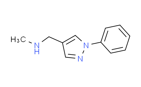 CAS No. 868552-05-0, N-methyl-1-(1-phenyl-1H-pyrazol-4-yl)methanamine