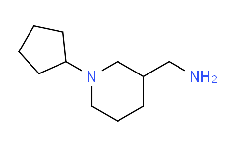 CAS No. 883521-63-9, 1-(1-cyclopentyl-3-piperidinyl)methanamine