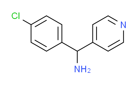 CAS No. 883548-16-1, 1-(4-chlorophenyl)-1-pyridin-4-ylmethanamine