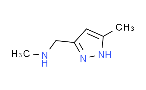 CAS No. 880361-91-1, N-methyl-1-(5-methyl-1H-pyrazol-3-yl)methanamine