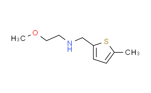 CAS No. 892570-84-2, (2-methoxyethyl)[(5-methyl-2-thienyl)methyl]amine