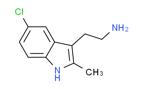 CAS No. 1203-95-8, 2-(5-chloro-2-methyl-1H-indol-3-yl)ethanamine