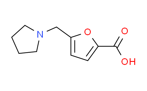 CAS No. 400750-49-4, 5-(pyrrolidin-1-ylmethyl)-2-furoic acid