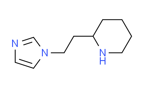 CAS No. 278789-09-6, 2-[2-(1H-imidazol-1-yl)ethyl]piperidine
