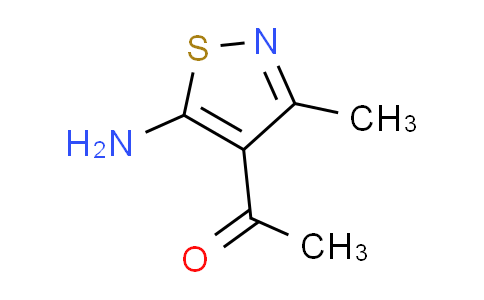 CAS No. 871673-30-2, 1-(5-amino-3-methyl-4-isothiazolyl)ethanone