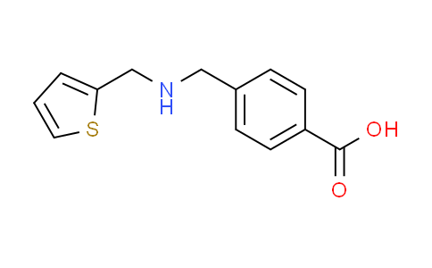 CAS No. 775293-37-3, 4-{[(2-thienylmethyl)amino]methyl}benzoic acid
