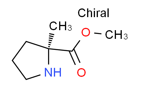 CAS No. 109837-32-3, methyl 2-methyl-L-prolinate