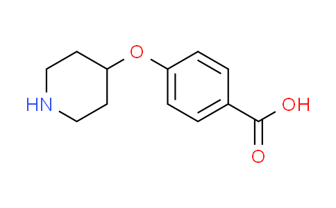CAS No. 912950-02-8, 4-(4-piperidinyloxy)benzoic acid