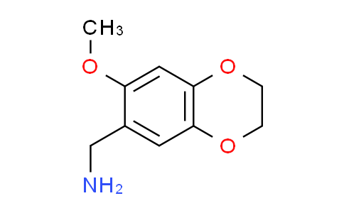 CAS No. 1208731-52-5, 1-(7-methoxy-2,3-dihydro-1,4-benzodioxin-6-yl)methanamine