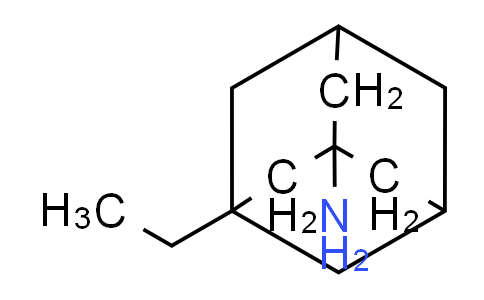 CAS No. 41100-45-2, (3-ethyl-1-adamantyl)amine