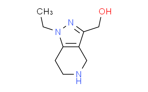 CAS No. 1243249-97-9, (1-ethyl-4,5,6,7-tetrahydro-1H-pyrazolo[4,3-c]pyridin-3-yl)methanol