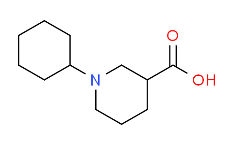 CAS No. 897094-37-0, 1-cyclohexyl-3-piperidinecarboxylic acid